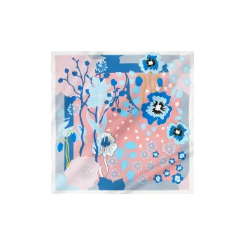 MARJAKURKI Silk Scarves Women's