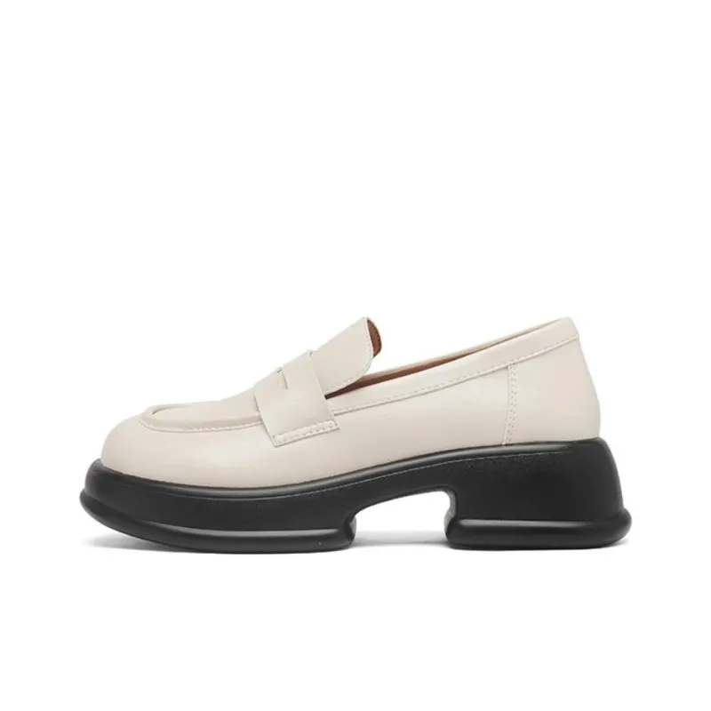 AGSDON Loafers Women's Black/Beige-5
