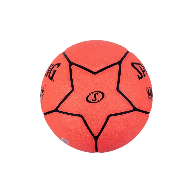 SPALDING HIGHLIGHT Series PU Basketball Neon Orange Size 7 Competition Training-6