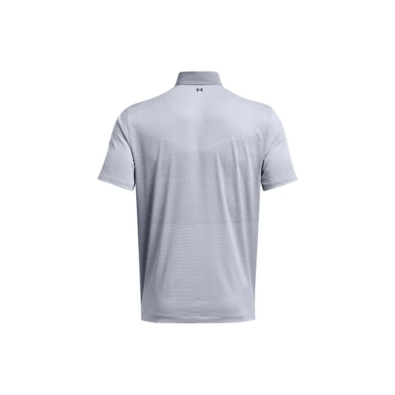 Under Armour Tour Tips Polo Shirt Men's Steel-1
