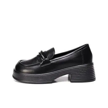 Bull Charm Loafers Women's Black