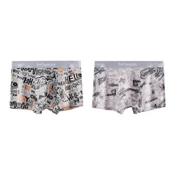 MIIOW Trend Party Series Underpants Men's Combo Set