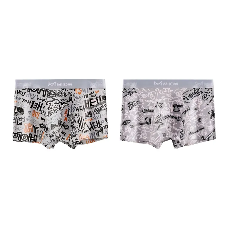 MIIOW Trend Party Series Underpants Men's Combo Set-0