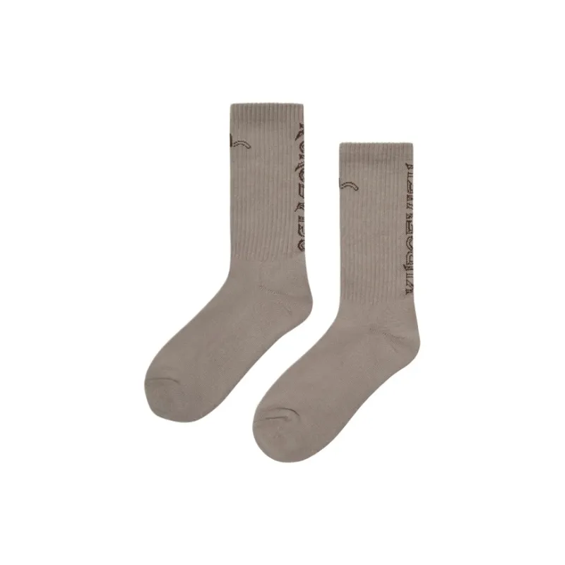 EVISU 2024 Fall Winter Mid Calf Socks Unisex 1 Pack Multicolor-1