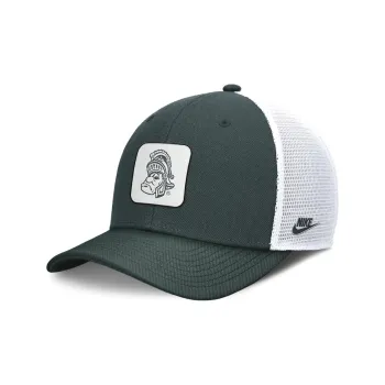Nike Michigan State Spartans Legacy Rise Mascot Men's Nike College Trucker Adjustable Hat