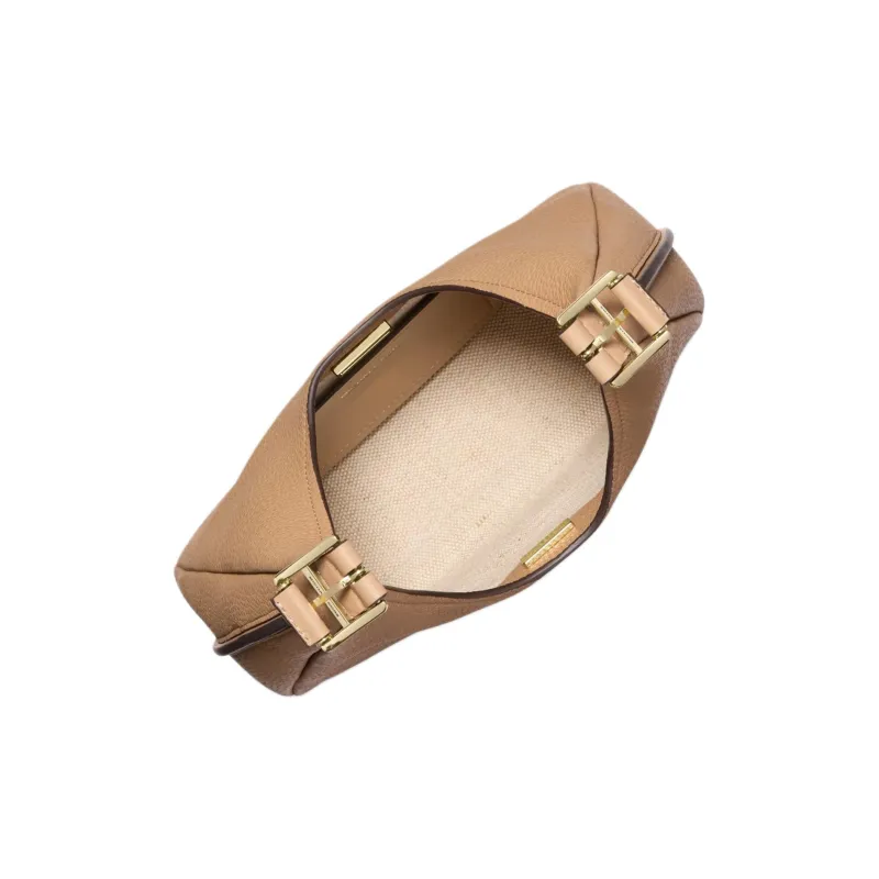 MICHAEL KORS Nolita Cow Leather Shoulder Bag, Handbag, Shoulder Bag Trumpets Women's Camel-1