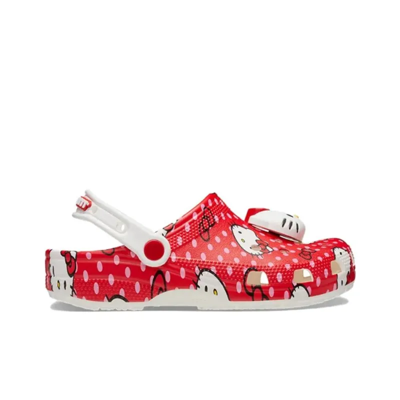 Crocs Classic Clog Hello Kitty Red Polka Dots Women's-1