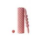Pink-Set of 3: 45cm Foam Roller+Waterdrop Massage Stick+Fascia Ball