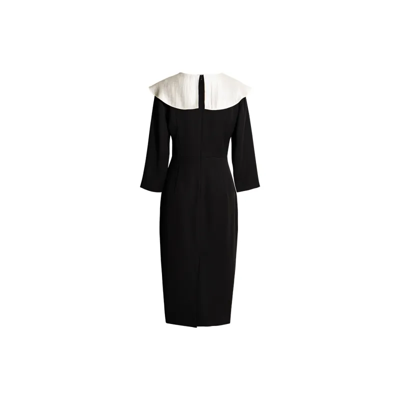 ROEYSHOUSE Long Sleeved Dresses Women's Black-1