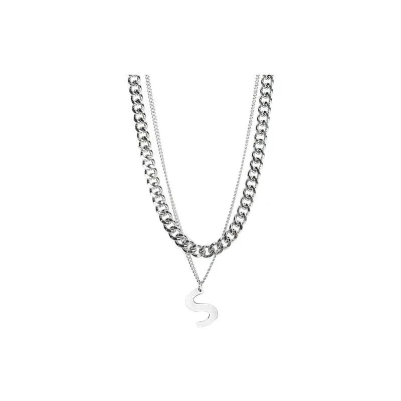 IOTS Silver Plated Necklaces Unisex-17