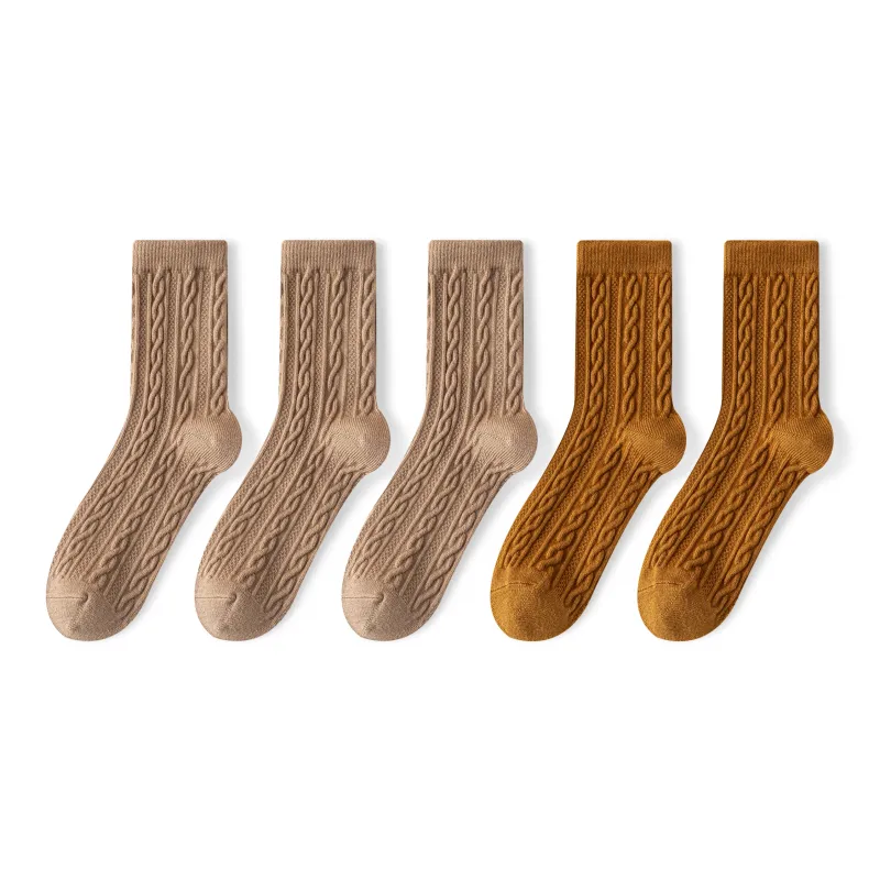 MIIOW Fruit Printing Series Mid Calf Socks Unisex Combo Set-8