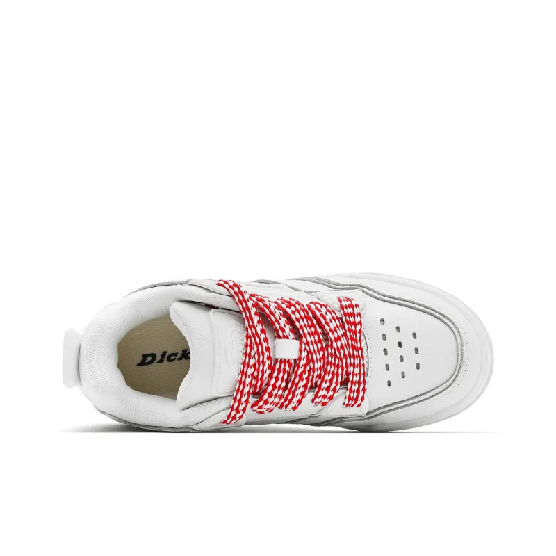 Dickies Coverage Wear Resistant Low Top Skateboard Shoes Men's White-2