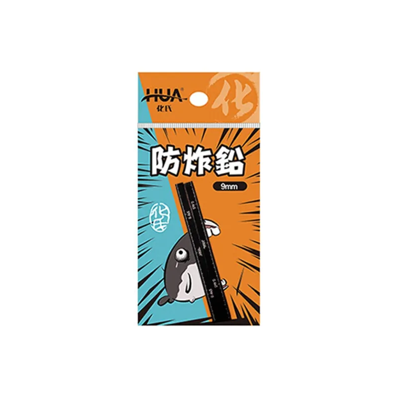 HUA Fishing Accessories High Purity Electrolytic Lead/environmentally Friendly Coated Black-2