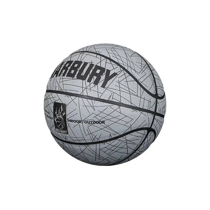 MARBURY PU Basketball Starry White Size 7 Glow in The Dark Reflective Unisex-5
