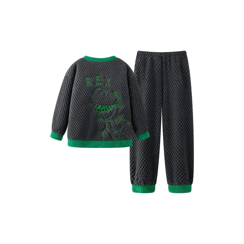 Disney Pajama Set Men's Black Gray-1