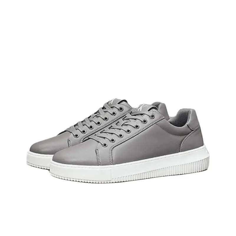 CKJ CALVIN KLEIN JEANS Low-Top Skateboard Shoes Men's Charcoal Gray-1