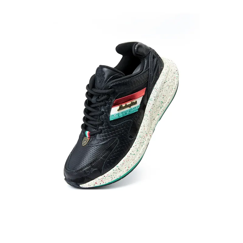 Automobili Lamborghini x VOBA Low Top Couple's Chunky Sneakers Running Shoes Unisex Exclusive Custom Shoe Box-13