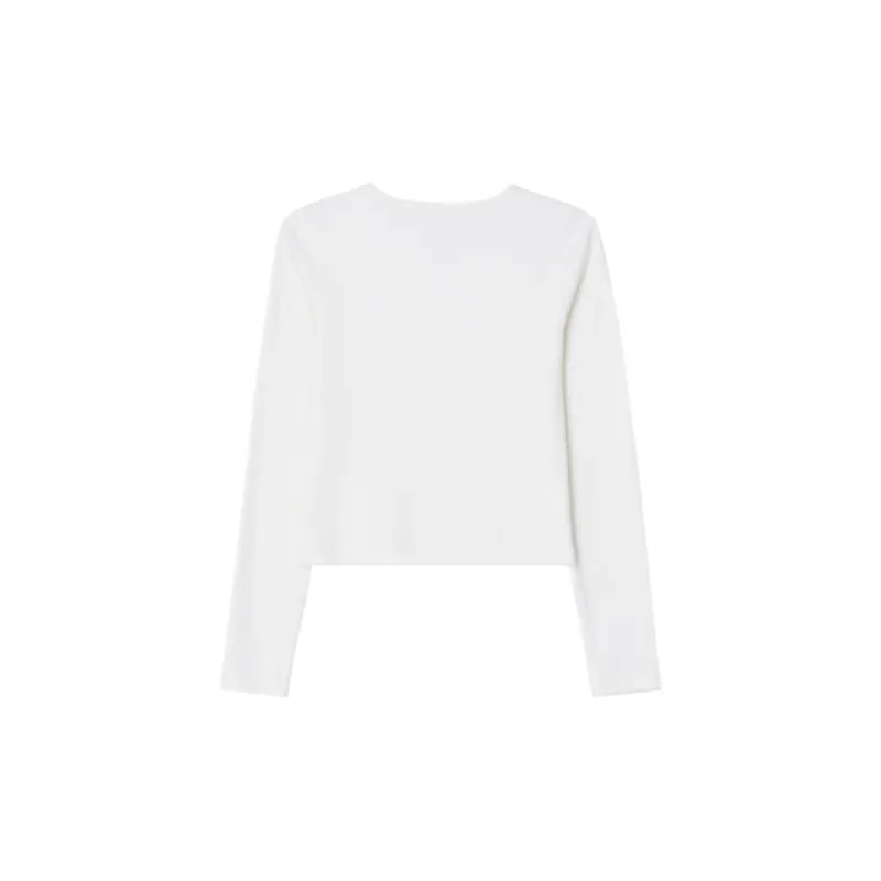Lee T Shirts Women's White-1