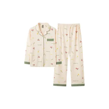 Kerener Pajama Set Women's Apricot