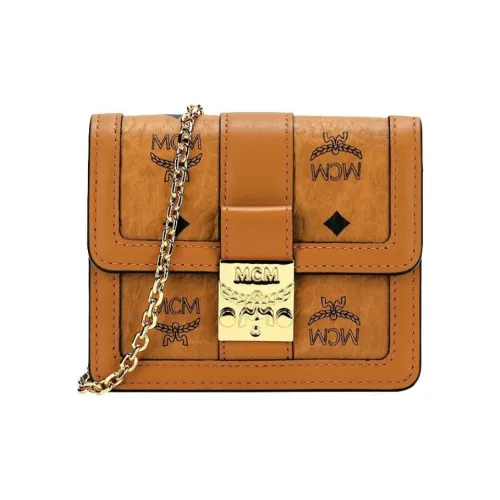 MCM Tracy Visetos Crossbody Bag