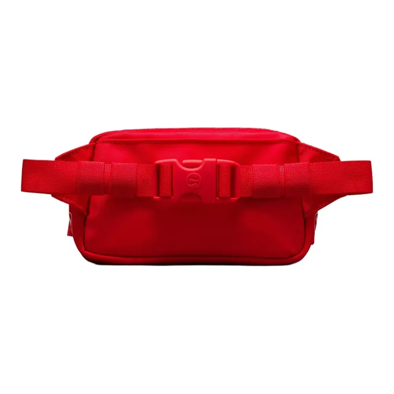 Lululemon Recycled Polyester With Nylon One Shoulder Crossbody Fanny Pack Mini Unisex Spicy Red-1