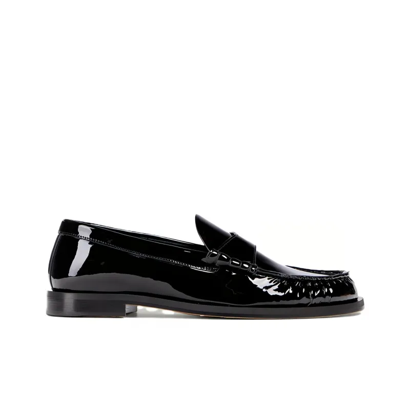 DEAR FRANCES Loafers 1.5cm Women's Black-1