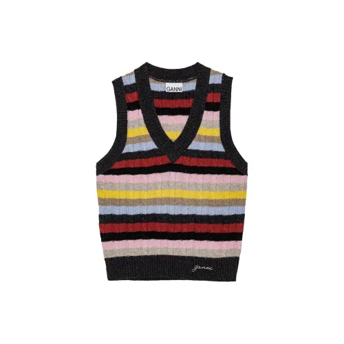 GANNI Vests Women's Multicolor