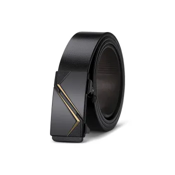 Yalu Preferred Cow Split Leather Belts Men's Width 3.3cm