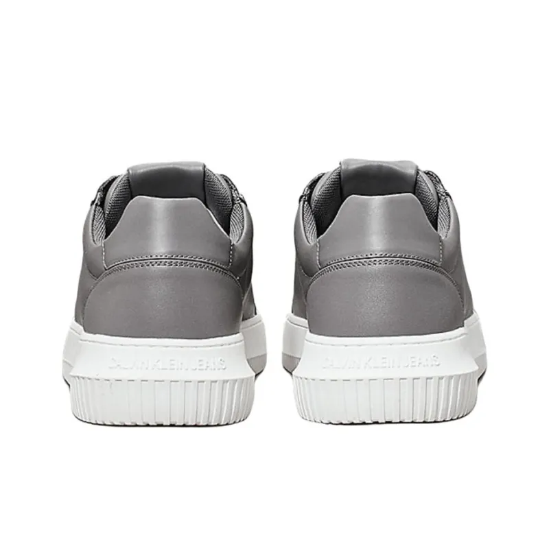 CKJ CALVIN KLEIN JEANS Low-Top Skateboard Shoes Men's Charcoal Gray-3