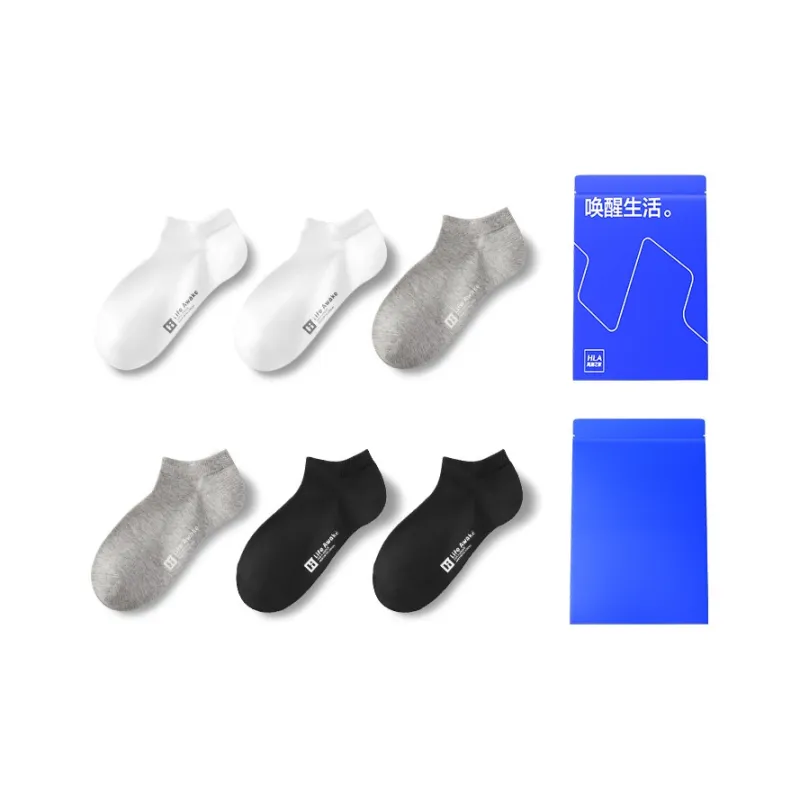 HLA SS23 No Show Socks Women's 6 Pack-18