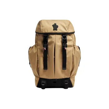 Moncler Grenoble Series Polyamide Backpack Unisex Light Umber