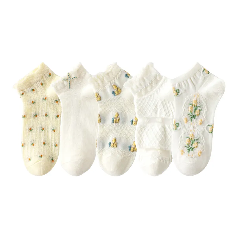 Caramella Ankle Socks Women's 5 Pack-39