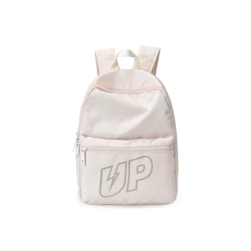 TURN UP Polyester Students Backpack Women's Ecru