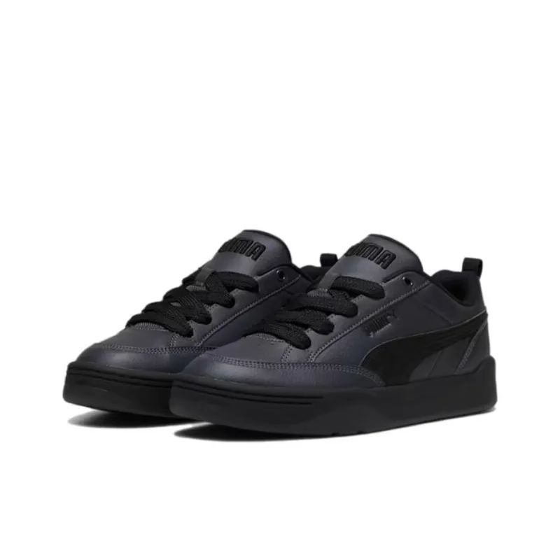 PUMA Anti Slip Wear Resistant Low Top Skateboard Shoes Unisex Black-2