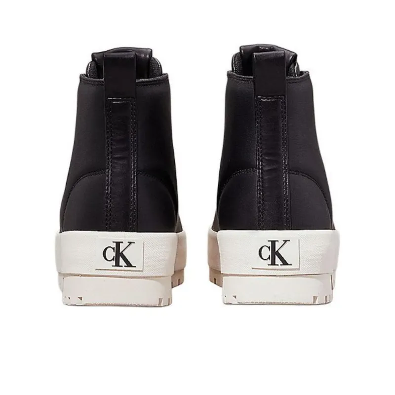 CKJ CALVIN KLEIN JEANS High Top Casual Shoes Women's Black-4