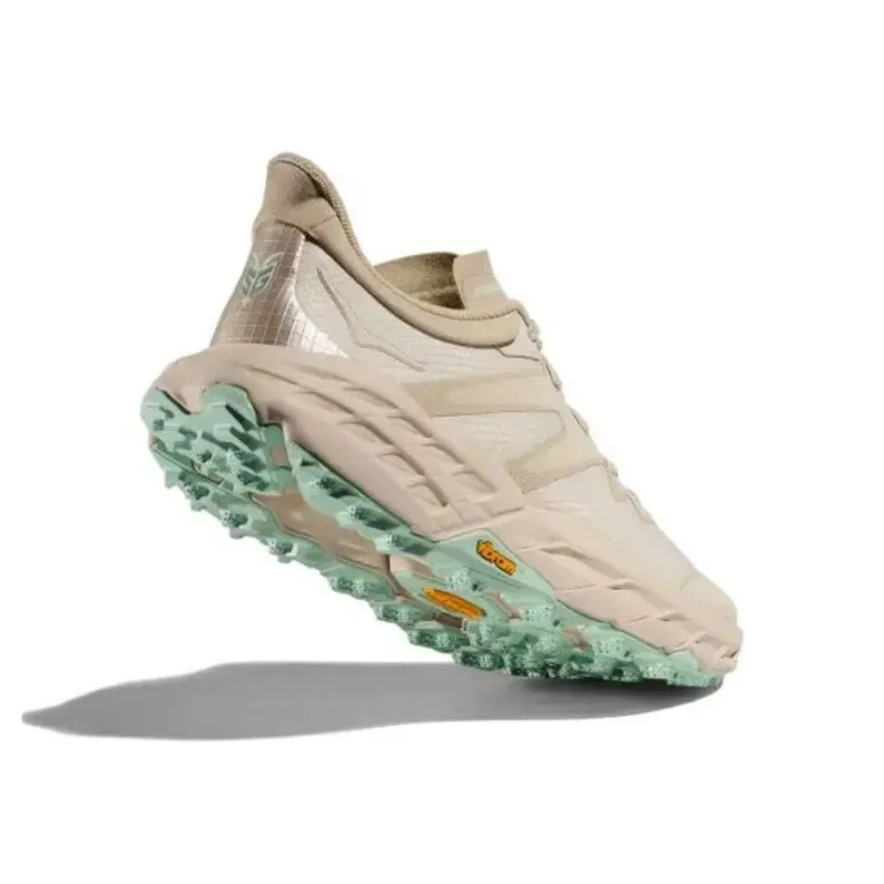 HOKA ONE ONE Speedgoat 5 Cushioning Support Low Top Running Shoes Unisex Oat-6