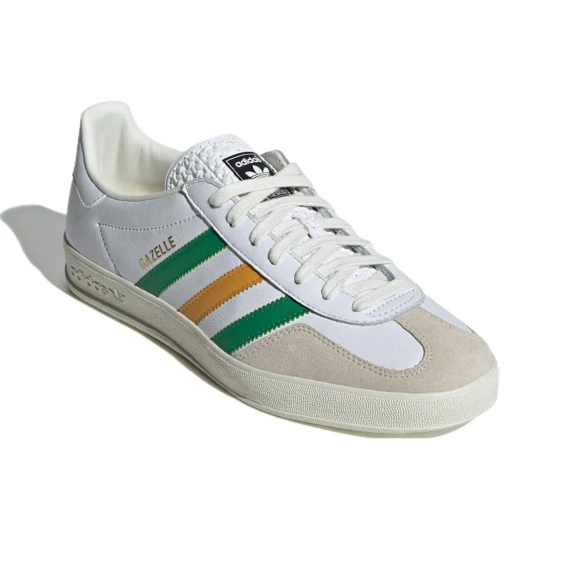 Adidas Gazelle Indoor Collegiate Green Preloved Yellow-2
