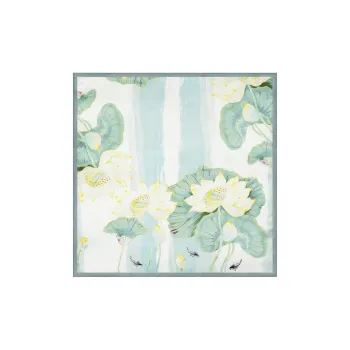 Shanghai Story 100% Mulberry Silk Silk Scarves Women's Elegant Floral Gift Box Set