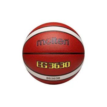 Molten PU Basketball Brownish white yellow Size 7 Ball Training Unisex