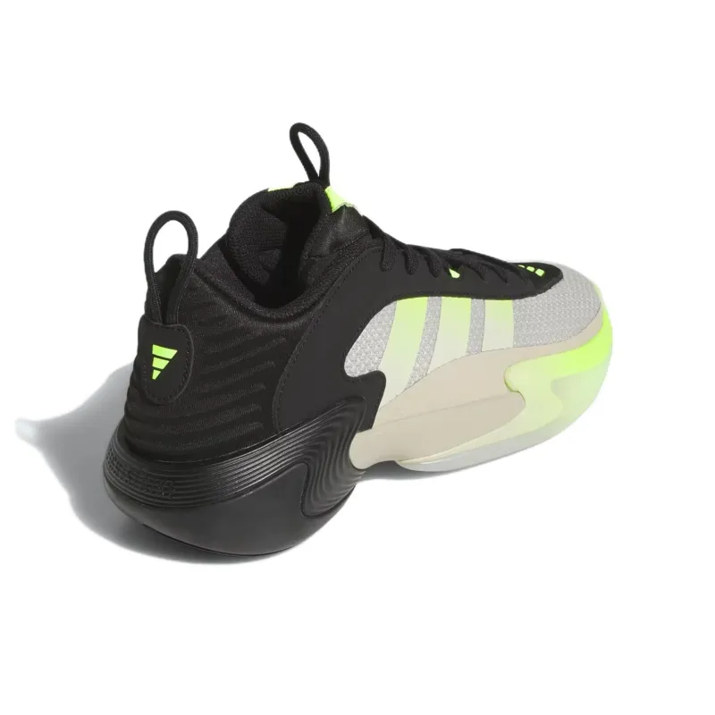 Adidas Exhibit Select Putty Grey Core Black Lucid Lemon Women's-4