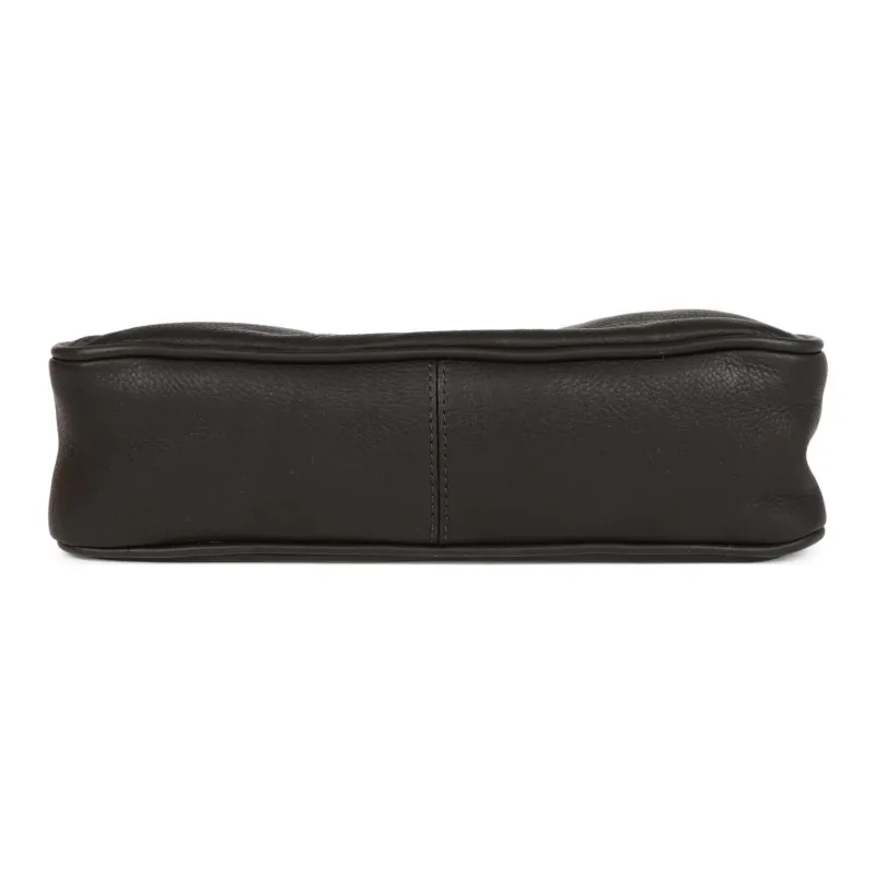 Chrome Hearts Leather Shoulder Bag, Chicken Nugget Bag, Handbag Small Size Women's Black-5