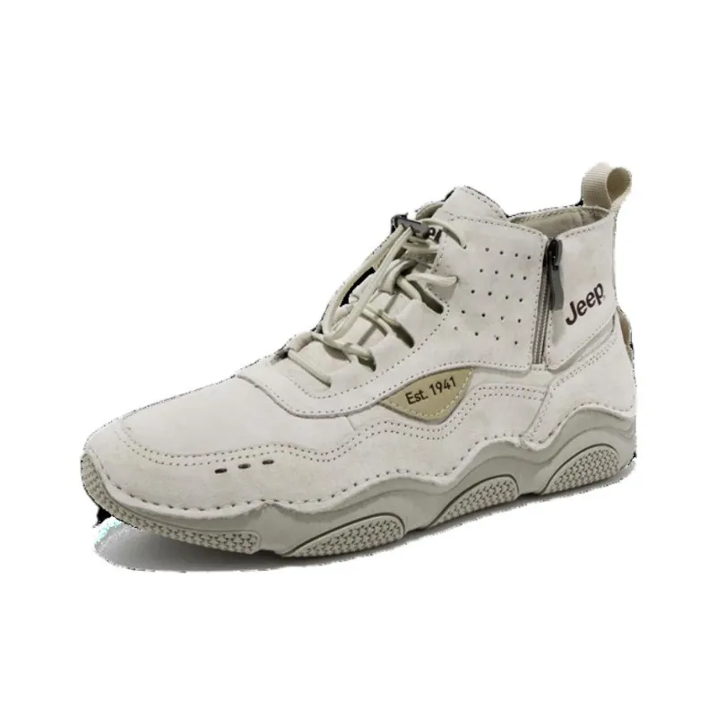 Jeep Wear-Resistant Slip-Resistant Short Outdoor Boots Men's Sand-1