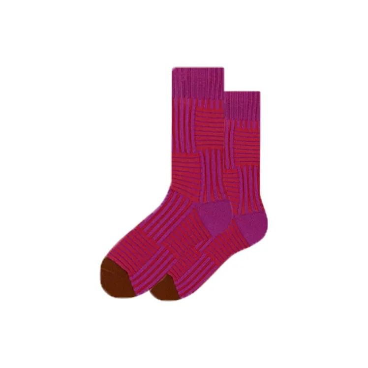 ALMOND ROCKS Unisex Mid Calf Socks-3
