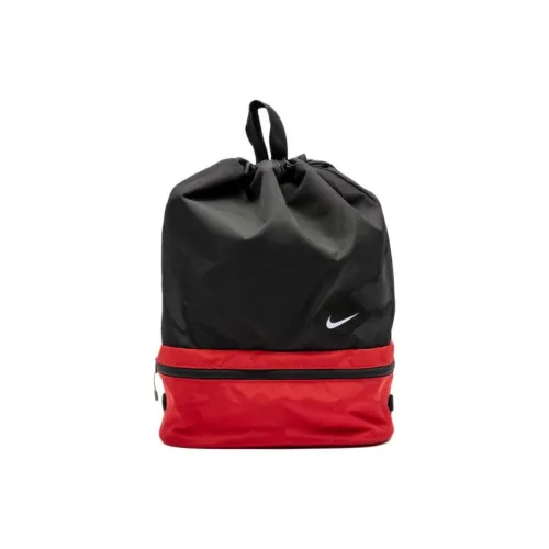 Nike Polyester Backpack Men's Black & Red