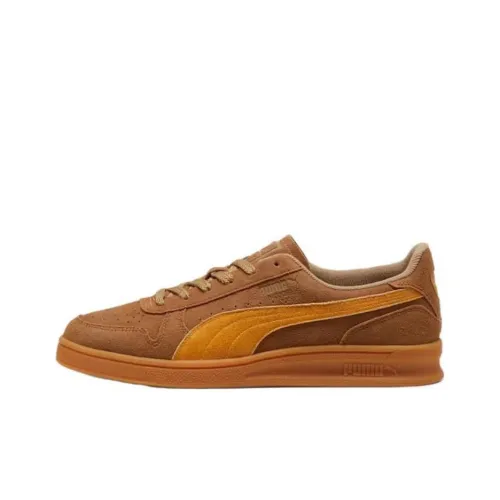 PUMA INDOOR Skateboard Shoes Unisex Low-Top Brown