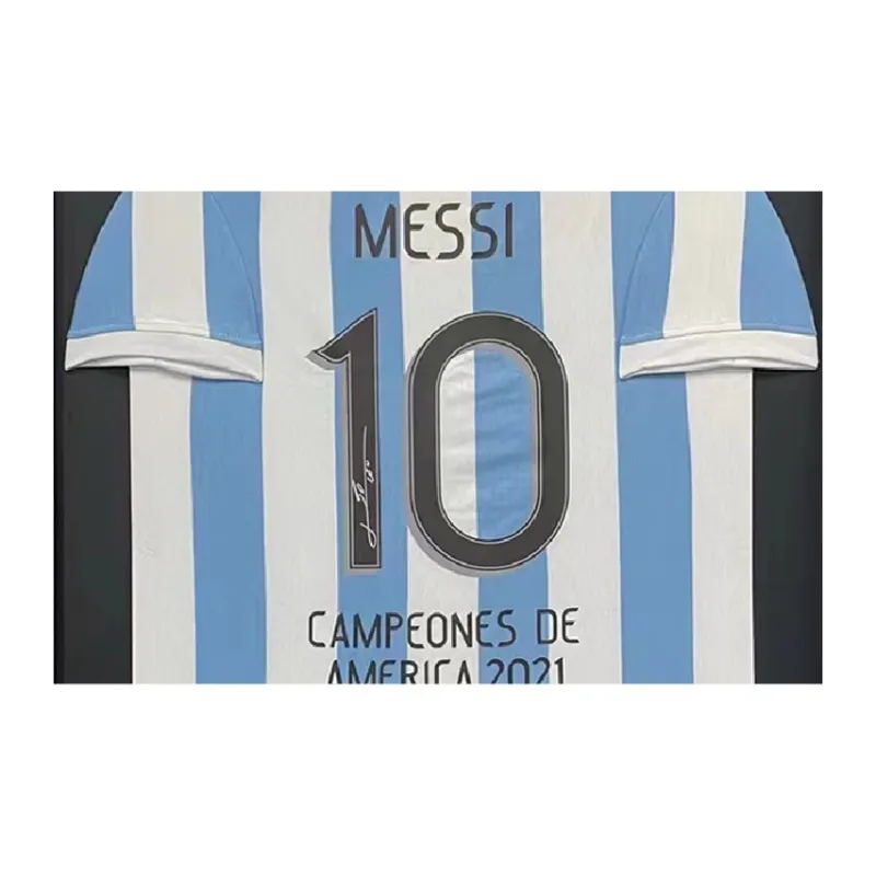 Yi Shot Argentina National Team Football Fan Supply The Outer Frame Is About 80X115-2