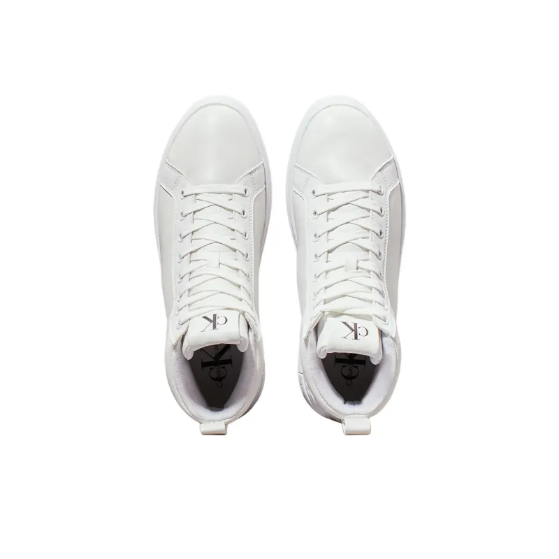 CKJ CALVIN KLEIN JEANS Low-Top Skateboard Shoes Women's White-3