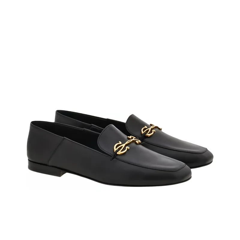 FERRAGAMO Loafers Women's Black-3