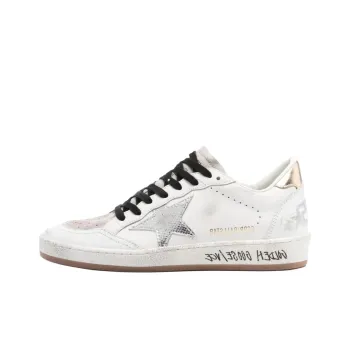 Golden Goose Ball Star Low Top Skateboard Shoes Women's White