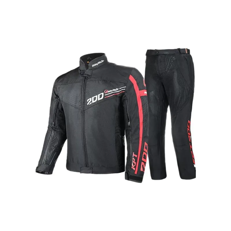 RIDING TRIBE Biker Jacket Polyester Summer Men's Top+Pants-1